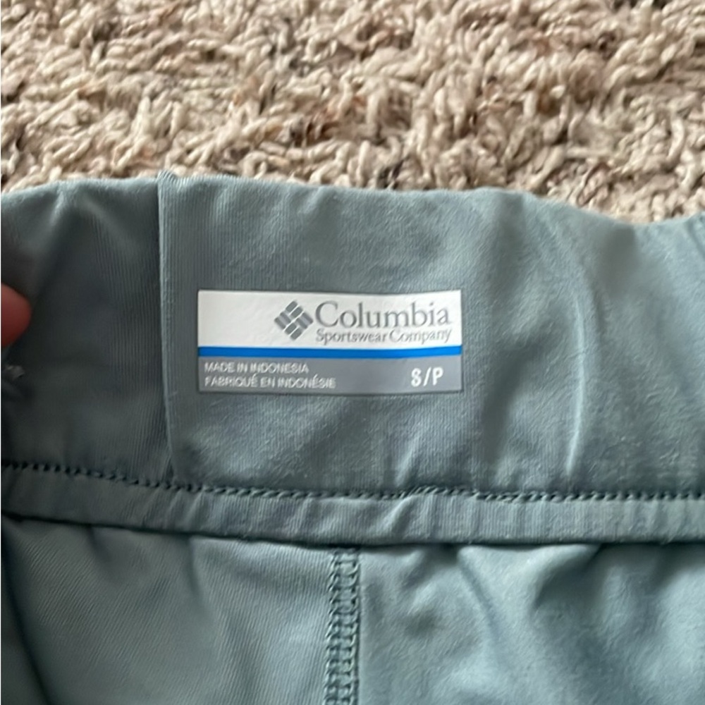 Columbia Light Teal Pull-On Mini Skirt - Picture 2 of 3